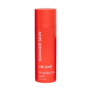 ABI AMÉ Summer Skin Body Serum/Lotion Hybrid - Hydrating, Softening and Repairing Body Lotion- Niacinamide   Saccharide Isomerate   Vitamin B5   Oat Extract - 150ml/5.1 Fl oz.