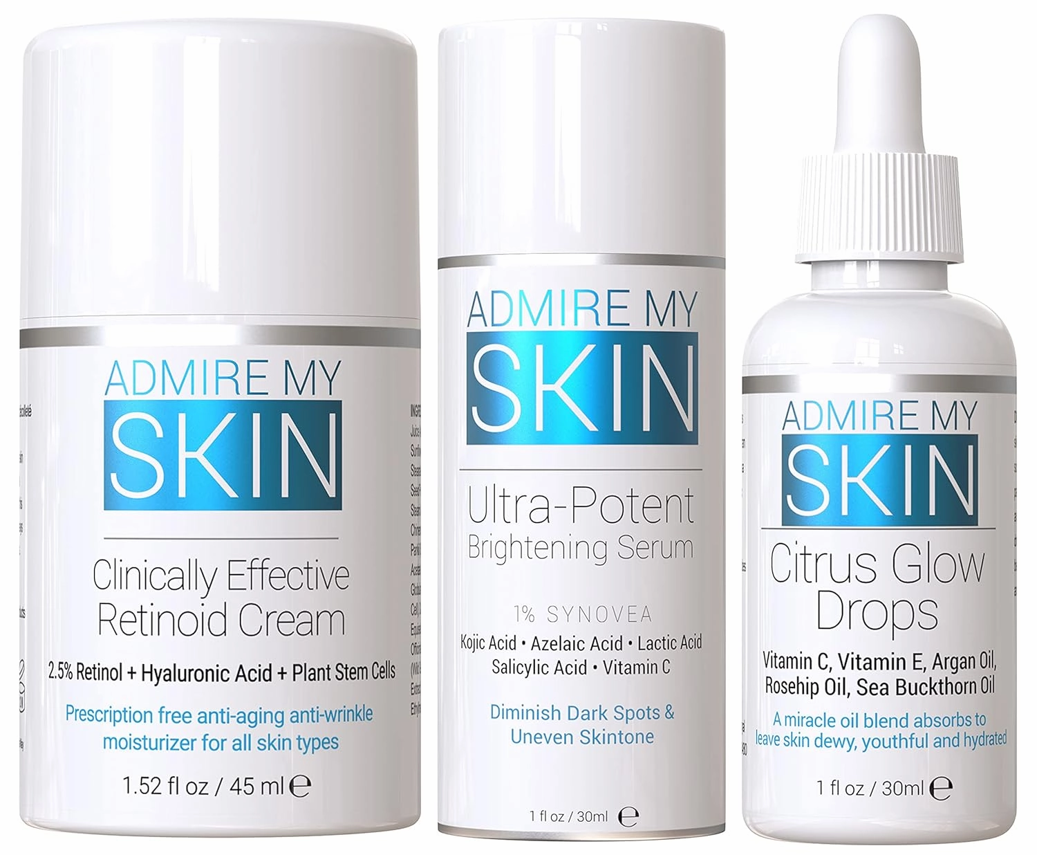 Admire My Skin Dark Spot Remover   Retinoid Cream   Vitamin C Oil