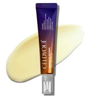 Advanced Retinol Pro Serum 0.5 w/Centella Asiatica 66% Anti-Aging Radiance-Boosting & Skin-Smoothing Cream w/Retinal Complex, Niacinamide & Hyaluronic Acid Korean Skincare