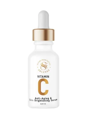 Advanced Vitamin C Serum – Radiance-Enhancing Facial Serum with Retinol, Niacinamide, Salicylic Acid, Hyaluronic Acid & MSM – 1 oz