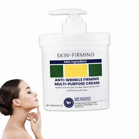 Advanced Firming & Wrinkle-Reducing Cream, Skin Firming Moisturizer Face Lotion, Skin Firming Rejuvenating Cream, Anti-Wrinkle Multi-Purpose Cream for All Skin Types, Deep Hydration, 3.53 OZ