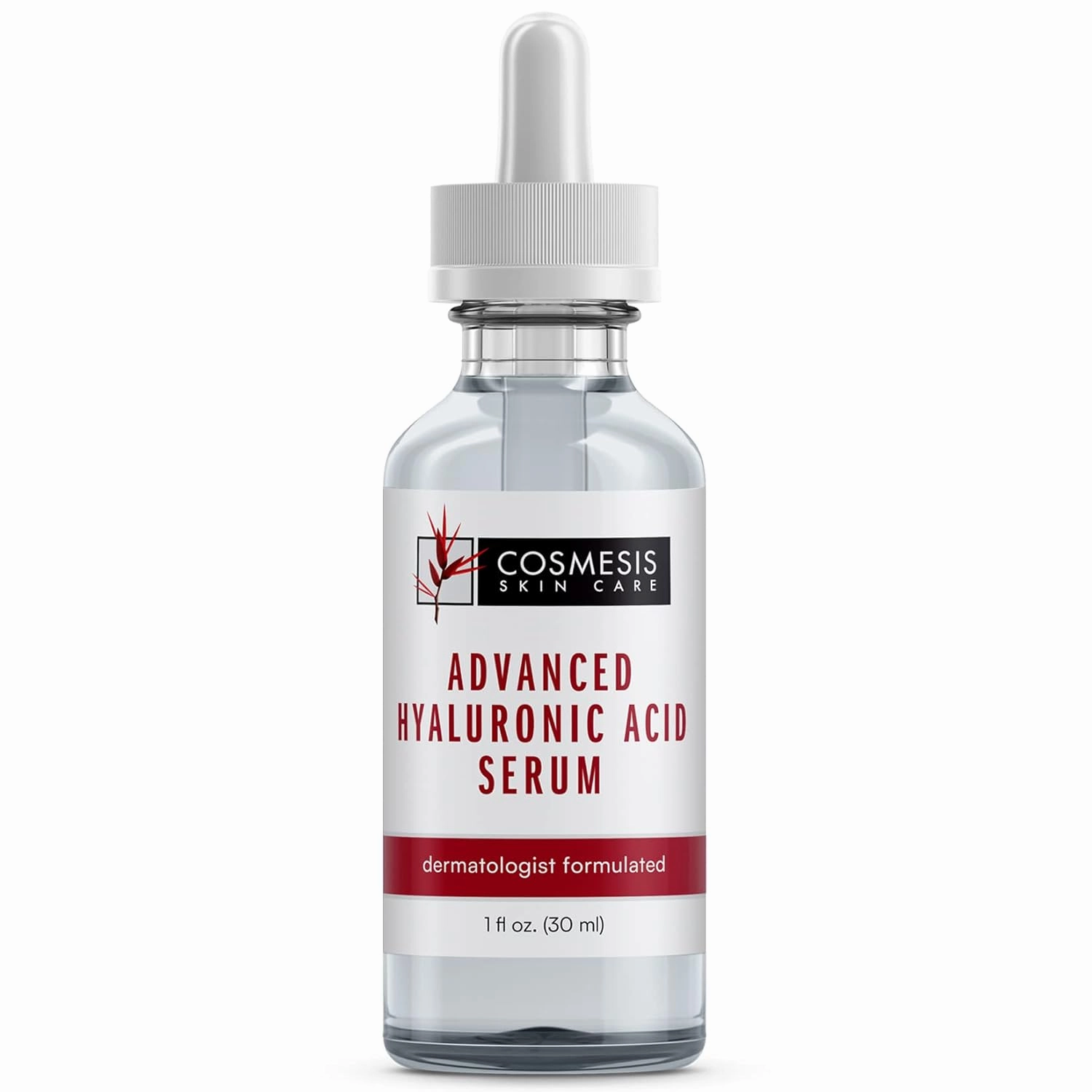 Advanced Hyaluronic Acid Serum - Hydrates & Revitalizes Skin, Reduces Fine Lines & Wrinkles, 30ml - Cosmesis