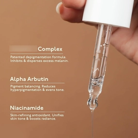Advanced Pigmentation Serum | Reduces Dark Spots, Acne Marks & Hyperpigmentation | MelaMe™ Complex, Niacinamide & Alpha Arbutin | Evens Skin Tone & Brightens Dull Skin | Non-Irritating | 30m