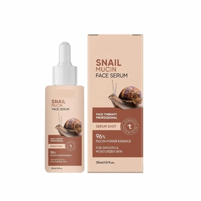 Advanced Snail Mucin 96% Power Essence Face Serum | Hydrating Serum for Face with Snail Secretion Filtrate for Dull Skin, Fine Lines & Wrinkles | Korean Skincare For All Skin Types | 30ml