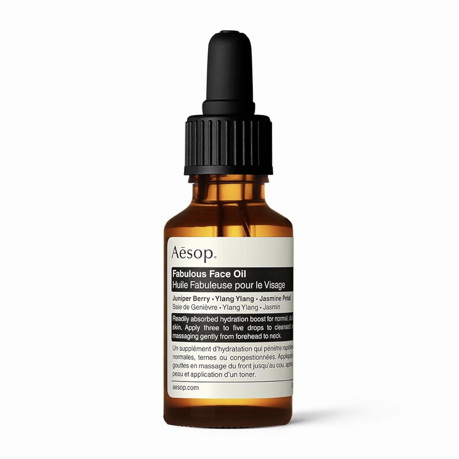 Aesop Fabulous Face Oil | Hydrating Formula to Soften, Purify, and Balance Skin | Boosted with Botanicals | 0.8 oz / 25mL