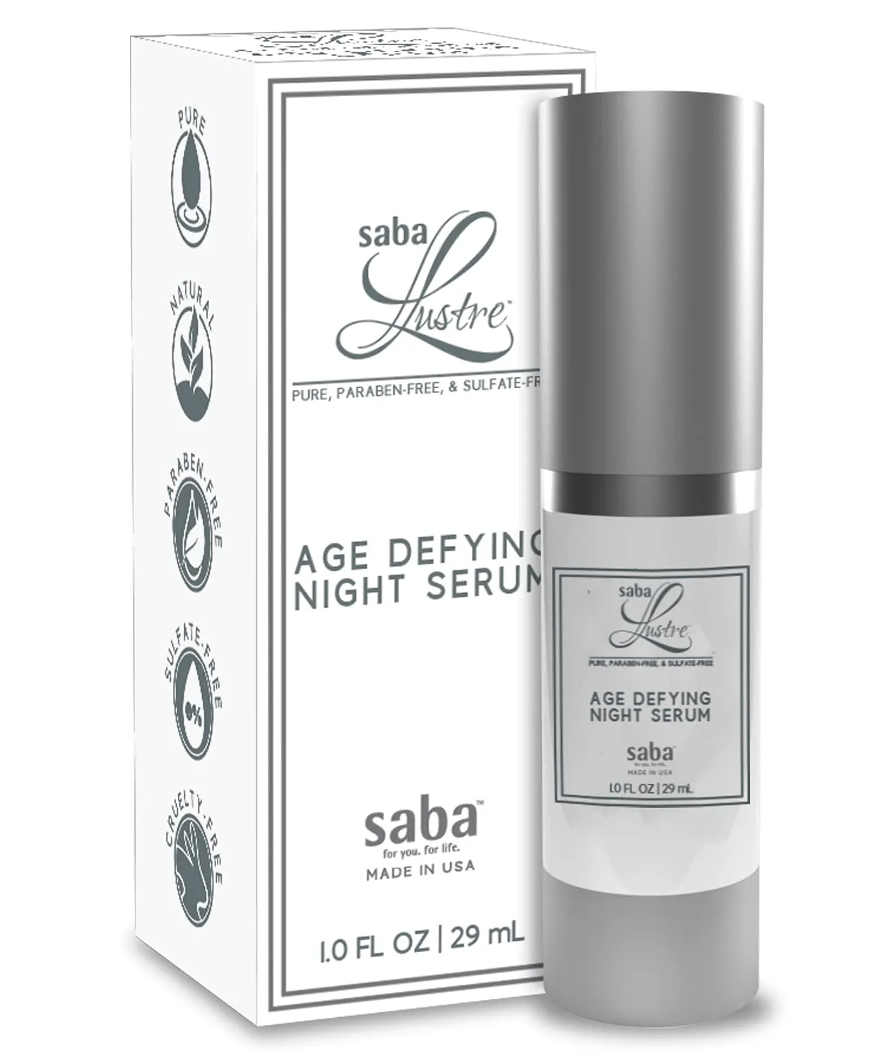 Age Defying Night Serum - Repair Anti-Aging Night Cream -Hyaluronate, Retinol, Collagen Peptides, Squalene, Antioxidants, and Vitamins