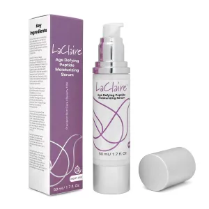 Age-Defying Peptide Moisturizing Serum, with Retinol, Vitamin C, Aloe Vera, Anti-Aging reduces wrinkles, Night Use - 50ml