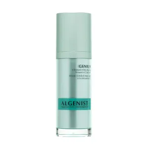 Algenist GENIUS Ultimate Anti-Aging Vitamin C  Serum - Vegan Brightening Serum with Alguronic Acid & Microalgae Oil - Non-Comedogenic & Hypoallergenic Skincare
