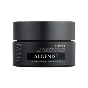 Algenist POWER Recharging Night Pressed Serum - Overnight Treatment to Refine Dull, Uneven Texture with Algae, Collagen & Coconut Water - Non-Comedogenic & Hypoallergenic