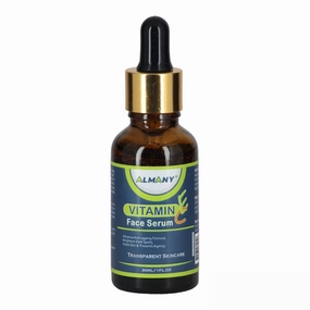 Almany Vitamin C & E Face Serum, Anti-Aging Formula, Dark Spot Treatment, 30ml/1 fl oz