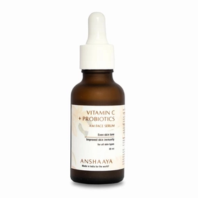 AM Face Serum | Vitamin C Plus Probiotics | For Improved Skin Immunity & Even Skin Tone | For All Skin Types | 30 ML (Buy 2 Quantity Get 1 Quantity Free)