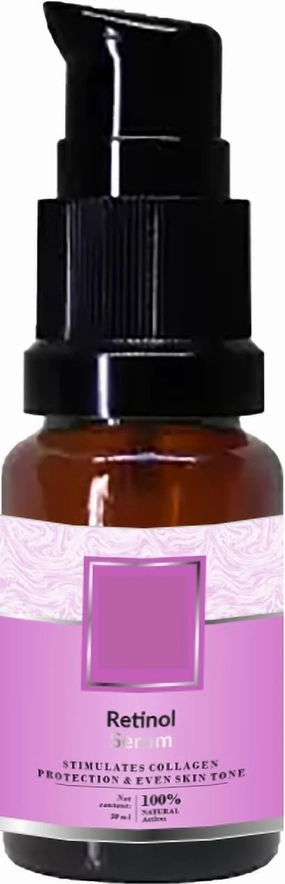 AMC Reti.nol Seru.m (30 ml) AntiAging Facial Serum with 2.5% Retinol Hyaluronic Acid Vitamin E and Jojoba Oil Reduces Wrinkles and Fine Lines Improves Skin Texture