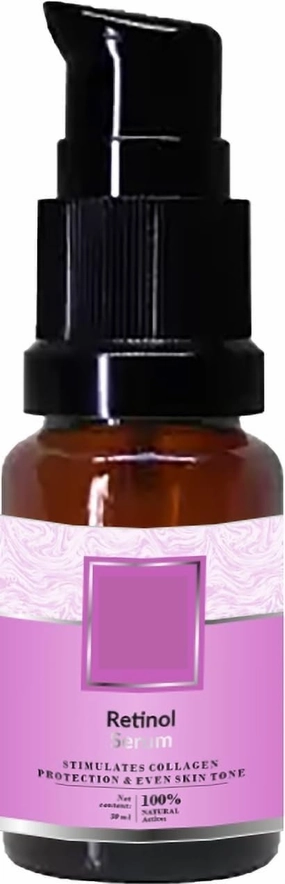 AMC Reti.nol Seru.m (30 ml) AntiAging Facial Serum with 2.5% Retinol Hyaluronic Acid Vitamin E and Jojoba Oil Reduces Wrinkles and Fine Lines Improves Skin Texture