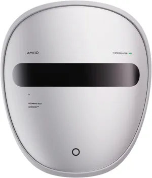 AMIRO Spectra 5-in-1 Light Therapy Face Mask, Contour With Blue, Red, Green, Yellow, and Infrared Light, 3 Modes for Oily, Acne-Prone, and Sagging Skin, Skincare for Face, Silver