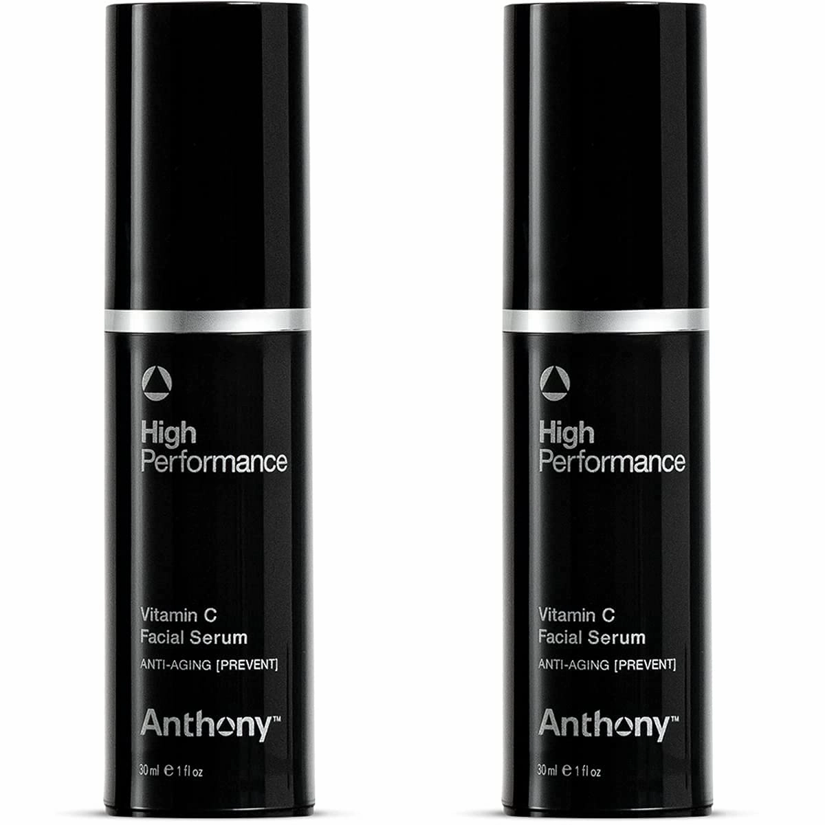 Anthony High Performance Vitamin C Cream Treatment. Advanced Anti-Aging Serum for Face with Polypeptides & Salicylic Acid. Dark Spot Corrector Moisturizer for Face Brightening, 2 Pack (1 Fl Oz)
