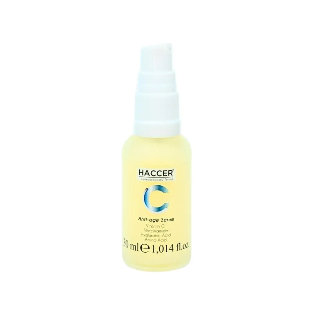 Anti-Age Serum – Wrinkle Reduction, Skin Firming & Hydration Elasticity Boost with Hyaluronic Acid,Vitamin C & Peptides – Paraben-Free Tested Anti-Wrinkle Serum Youthful Skin 50ml