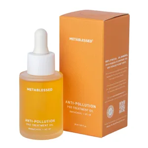 Anti-Pollution Pro Treatment Facial Oil | Bakuchiol   VC-IP | Repairs and Protects Blemished Skin, Restores Firmness & Elasticity. Cruelty-Free, Clean Beauty 1.01 fl. oz