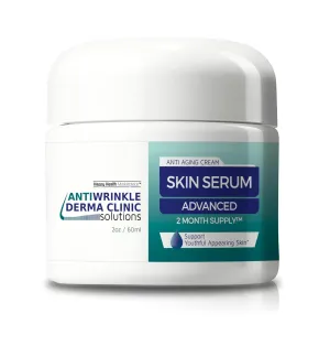 Anti Wrinkle Face Cream Derma Clinic Solutions Skin Serum - Our Best Anti Aging Cream - 2 Month Jar - Anti Aging Moisturizer Anti Wrinkle Serum - Our Top Anti Aging Skin Care Products - Anti Age Cream