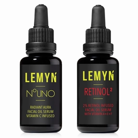 Anti-Aging & Collagen Boosting Face Oil Bundle 2 x 15ml - Freshly Handcrafted in the USA