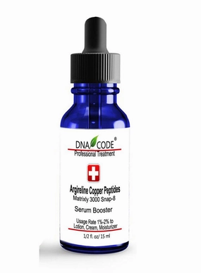 Anti Aging-Argireline Copper Peptide Serum Booster w/Snap-8, Matrixyl 3000 Rejuvenate Revealing Youthful Looking Skin