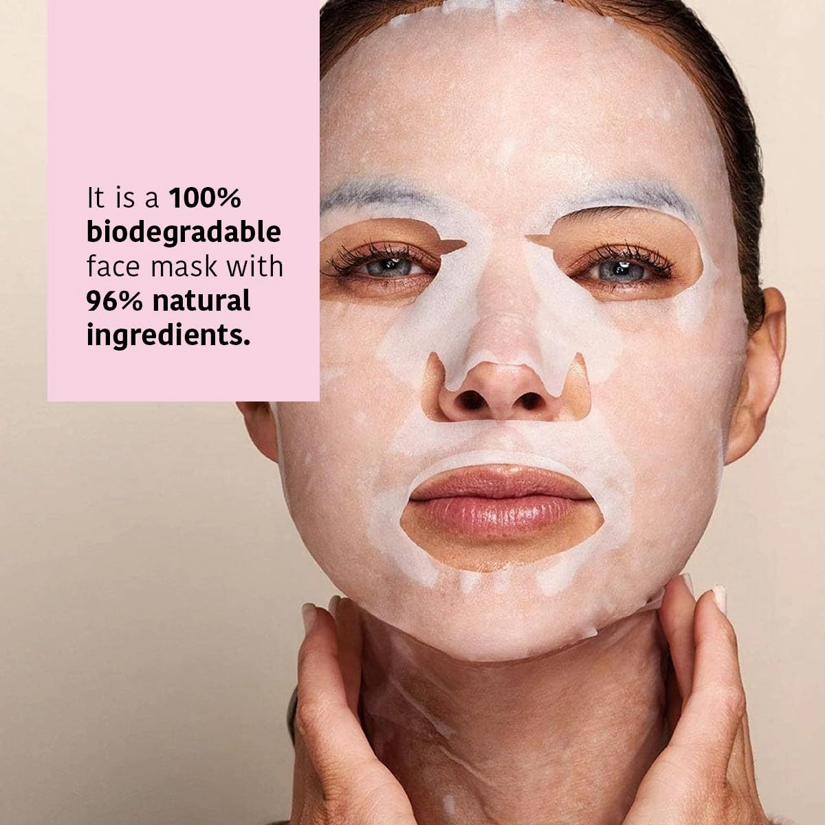 Anti-Aging Face & Neck Tissue Mask with Collagen (Pack of 5) | Firms and Prevents Wrinkles and Fine Lines | Visible Results in 15 Minutes | 96% Natural Ingredients | Mature Skin