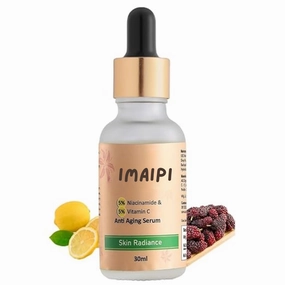 Anti-Aging Face Serum, 5% Niacinamide & Vitamin C, Skin Radiance Treatment, 30ml