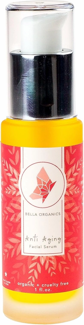 Anti-Aging Face Serum – 1oz | Organic, Hydrating, Wrinkle-Reducing, Firming, & Brightening | All-Natural Skin Care for Youthful Glow, Fine Lines, Dark Spots, & Moisture Restoration