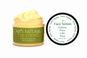 Anti-Aging Face Serum - Penetrates the Cell Layers to Improve Wrinkles - Reduce Sagging - Tightens, Tones and Firms (White Ginger, 0.5-ozs)