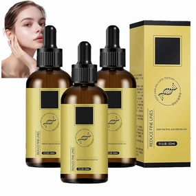 Anti-Wrinkle Firming Serum, Anti-Aging Essence with Lifting & Plumping, Firm and Plump Face Serum for Reduce Fine Lines Firms Skin, Hydrate & Moisturize for All Skin Types (3Pcs)