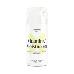 Antioxidant C Moisturizer - Revitalizing Vitamin Lotion w/Vitamin E Oil & Jojoba Oil – Vitamin Face Moisturizer For Fine Lines & Wrinkles - Suitable For All Skin Types