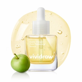 Apple Vinegar Pore Tightening Ampoule | Pore Minimizer with Apple Cider Vinegar & Green Apple | Korean Face Serum for Sebum Control and Pore Care | CRUELTY-FREE (40ml, 1.35 fl. oz.)