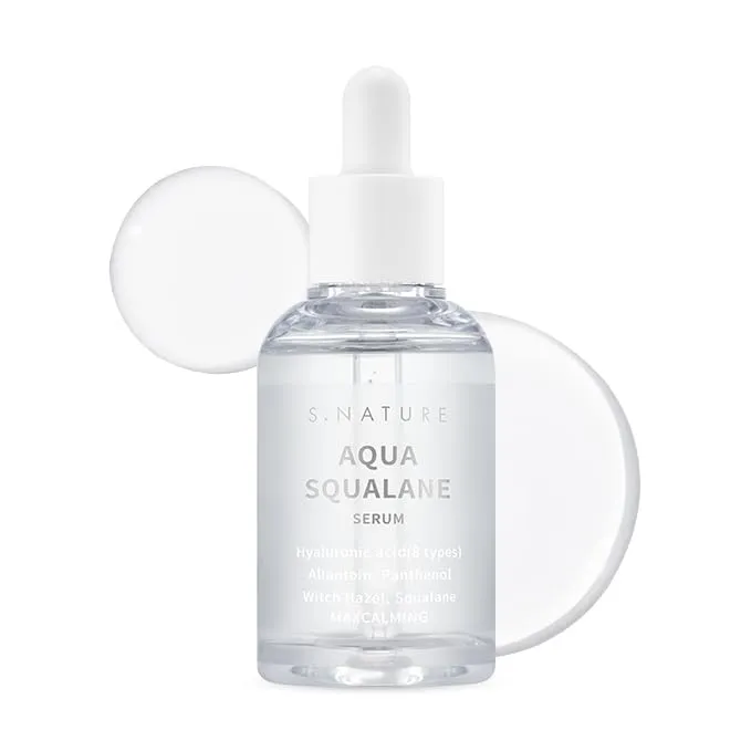 AQUA SQUALANE SERUM 50ml | Soothing, Inner moisture, Claming, Pore care, Sebum control | 1.69Fl Oz