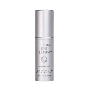 ARCONA Peptide Eye Serum - Coffee Extract Reduces Puffiness, Aloe   Lavender Soothe, Peptides Reduce Fine Lines   Wrinkles .3 oz. Made In The USA