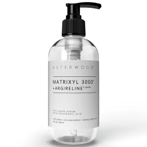 Asterwood Matrixyl 3000   Argireline Serum with Hyaluronic Acid - Anti-Aging, Wrinkle Reducing, Collagen Boosting - Fragrance-Free - 8 Fl Oz