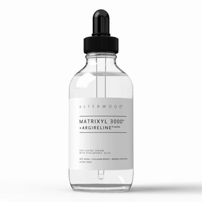 Asterwood Matrixyl 3000   Argireline Serum with Hyaluronic Acid - Anti-Aging, Wrinkle Reducing, Collagen Boosting - Fragrance-Free - 4 Fl Oz