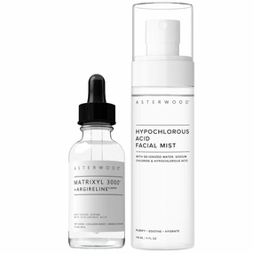Asterwood Matrixyl 3000 with Argireline Serum 1 oz   Hypochlorous Acid Facial Mist