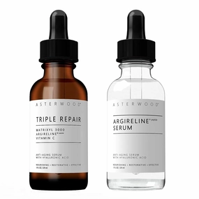 Asterwood Triple Repair Matrixyl 3000 1 oz   Argireline Peptide Serum 1 oz