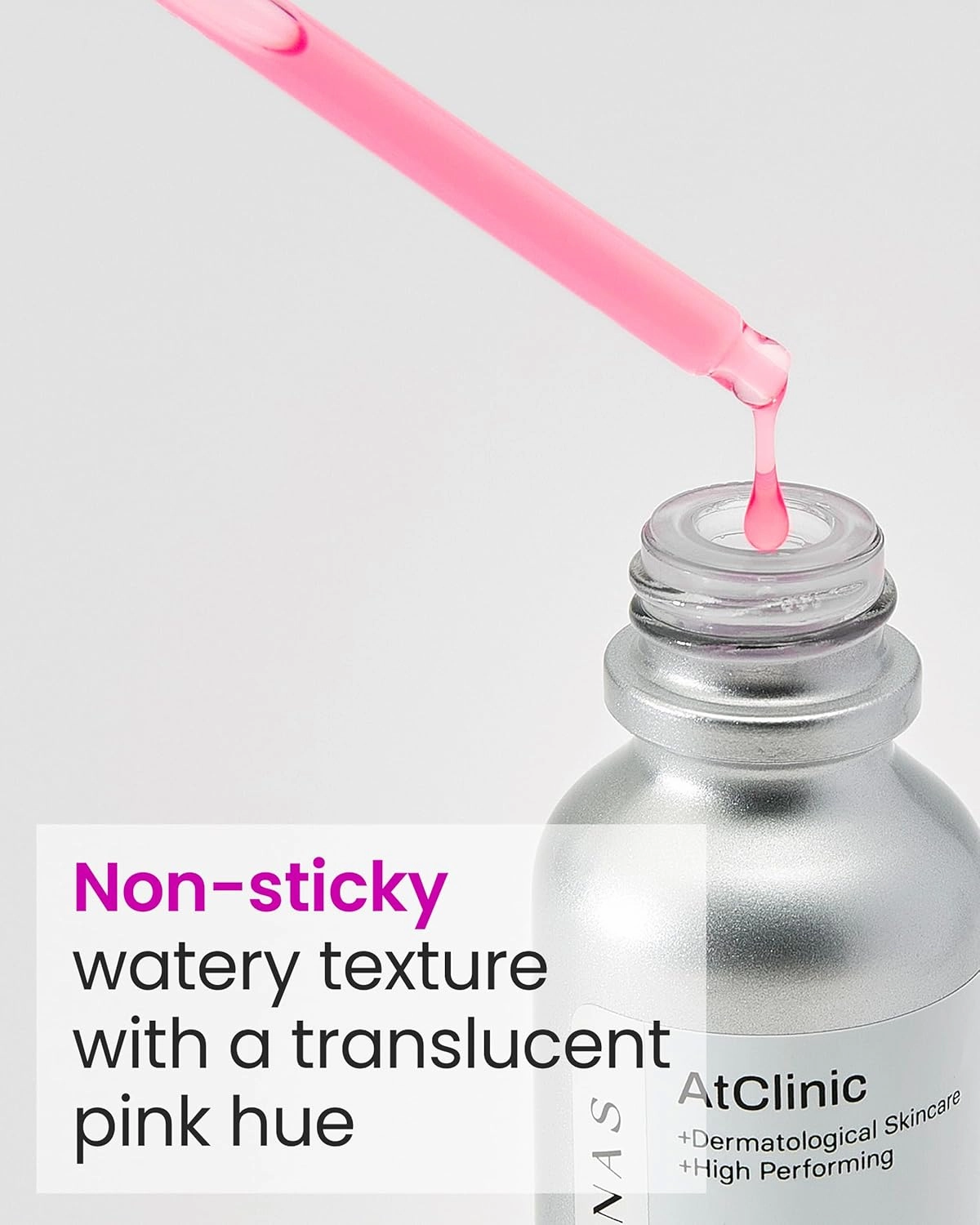 AtClinic DOMINAS Tranexamic Acid Pink Serum (1fl oz) - Improve Skin Tone and Hyperpigmentation, Ampoule for All Skin Types. Korean Skin Care. Niacinamide