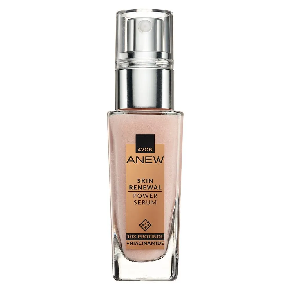 AVON Anew Protinol Power Serum 30ml...7 Signs of Ageing Powerful Results in 7 Days. Smoothes Skin, Reduces Pores and Minimises Lines for Firmer, Stronger, More Resilient, Healthier, Radiant Skin.