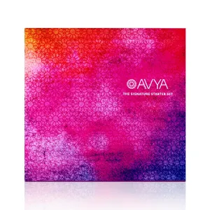 Avya Skincare Discovery Starter Set | Anti-Aging | Gentle Cleanser (15ml)   Anti-Aging Power Serum (10ml)   Eye Bright Cream (5ml)   Night Moisturizer (10ml)