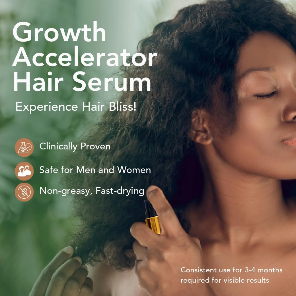 Ayurvedic Growth Accelerator Hair Serum for Hair Growth | Serum for Hair Growth | Scalp Serum for Hair | Hair Growth Products, 100ml