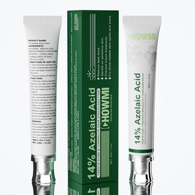 Azelaic Acid 14%  Salicylic Acid Serum with Niacinamide - Reduces Acne, Redness, Scars & Oily Skin - Brightening Facial Serum for Clear, Balanced Skin (1PCS)