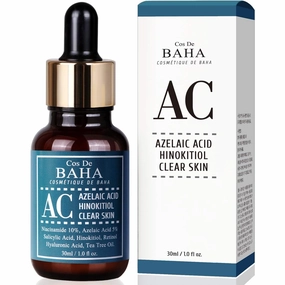 Azelaic Acid 5% Serum with Retinol and Tea Tree Oil - Facial Serum for Uneven Skin Tone and Texture - Advanced Formula, 1 Fl Oz (30ml)