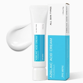 Azelaic Acid Cream, Minimize Pores, Reduce the look of dark spots, Blemish Spot, Pure Azelaic Acid with CALENDULA, Niacinamide, Sensitive Friendly Skin Care For Women 1.59oz