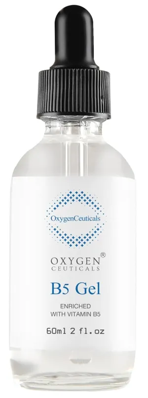B5 Gel (60ml) – Treatment Serum with Hyaluronic Acid and Antioxidant Vitamin B5 & E, Intensive Hydrating Face Serum