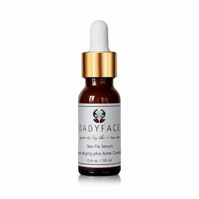 BABYFACE Clear Skin Potent & Fast Working SkinFix Serum 2.5% Retinol   20% Vitamin C   Niacinamide, Salicylic Acid, for Teen and Adult Acne, 0.6 oz.