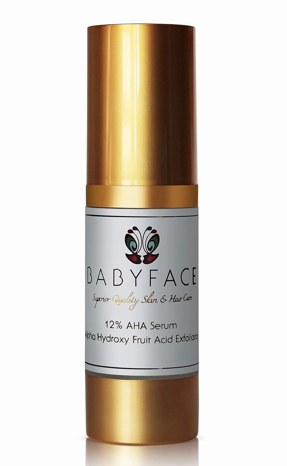 Babyface Concentrated 12% Alpha Hydroxy Acid AHA Serum/Skin Tightening, Pore Smoothing