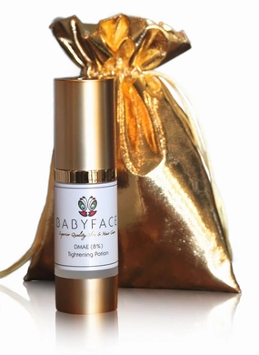 Babyface Wrinkle Eraser & Skin Firming DMAE Beauty Serum ~ Gift Set Mom, Woman, Gifts for Her
