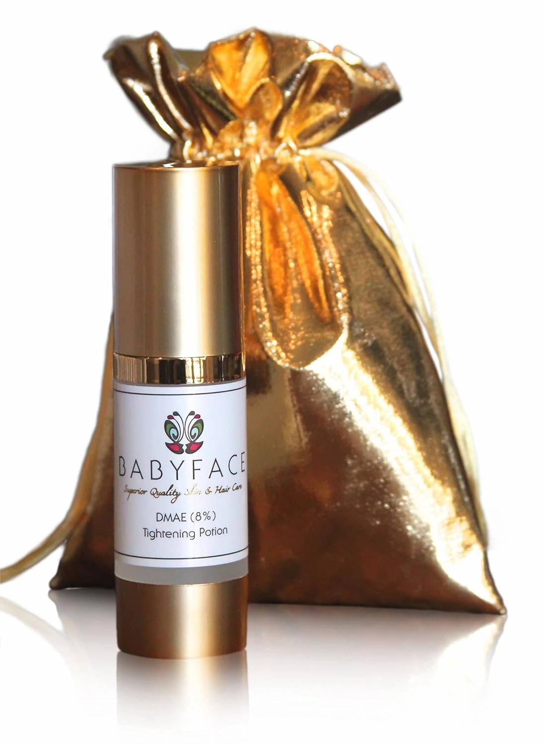 Babyface Wrinkle Eraser & Skin Firming DMAE Beauty Serum ~ Gift Set Mom, Woman, Gifts for Her