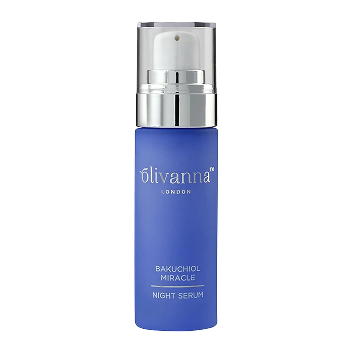 Bakuchiol Miracle Night Serum - Retinol Serum for Face - Restores Luminosity, Firms, Plumps and Hydrates Skin - Facial Moisturizer - 1 oz